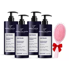 Geltonus tonus neutralizuojantis rinkinys (šampūnas ir kondicionierius) + DOVANA (papildomas rinkinys)